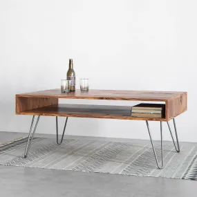 12inch / 30cm - Low Coffee Table | Hairpin Legs