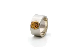 18K Gold Hana Flat Ring