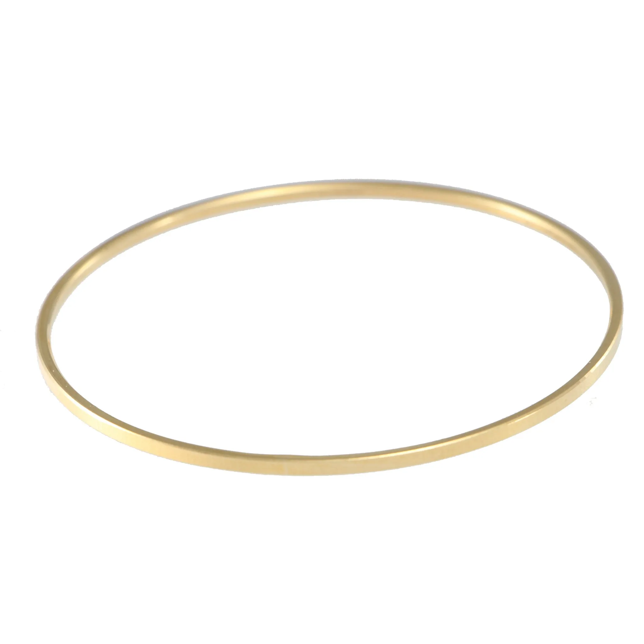 22k Yellow Gold Bangle Bracelet Modernist Womens 2mm Vintage Estate Set 1 to 5