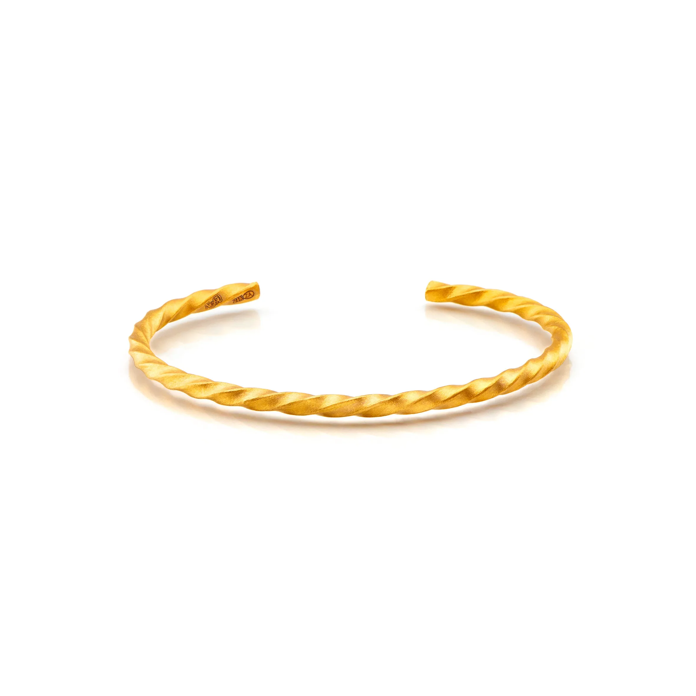 24Kt Gold Bullion Twist Bangle 1oz