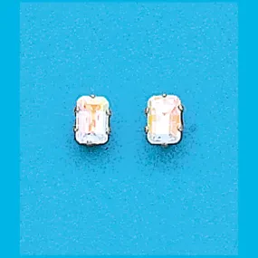 7x5 Emerald Cut Mercury Mist Topaz