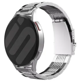 Amazfit Bip 5 Luxury Steel Chain Strap (Silver)