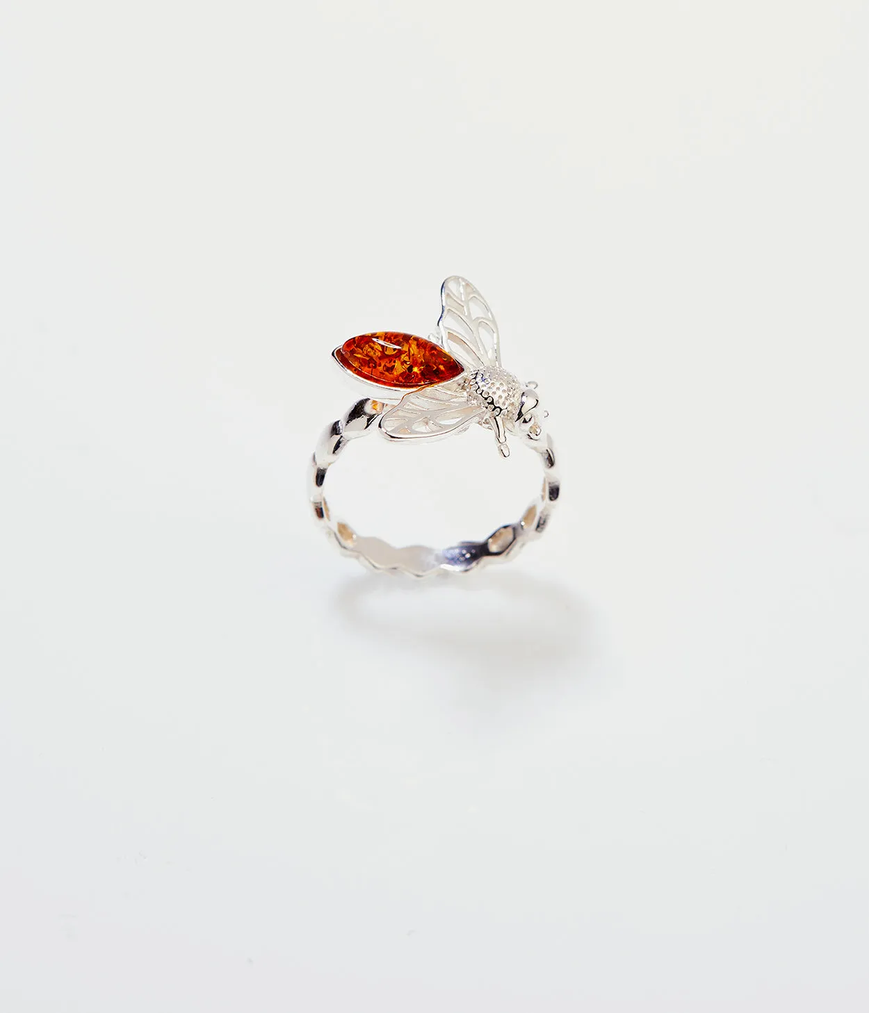 Amber Bee Ring