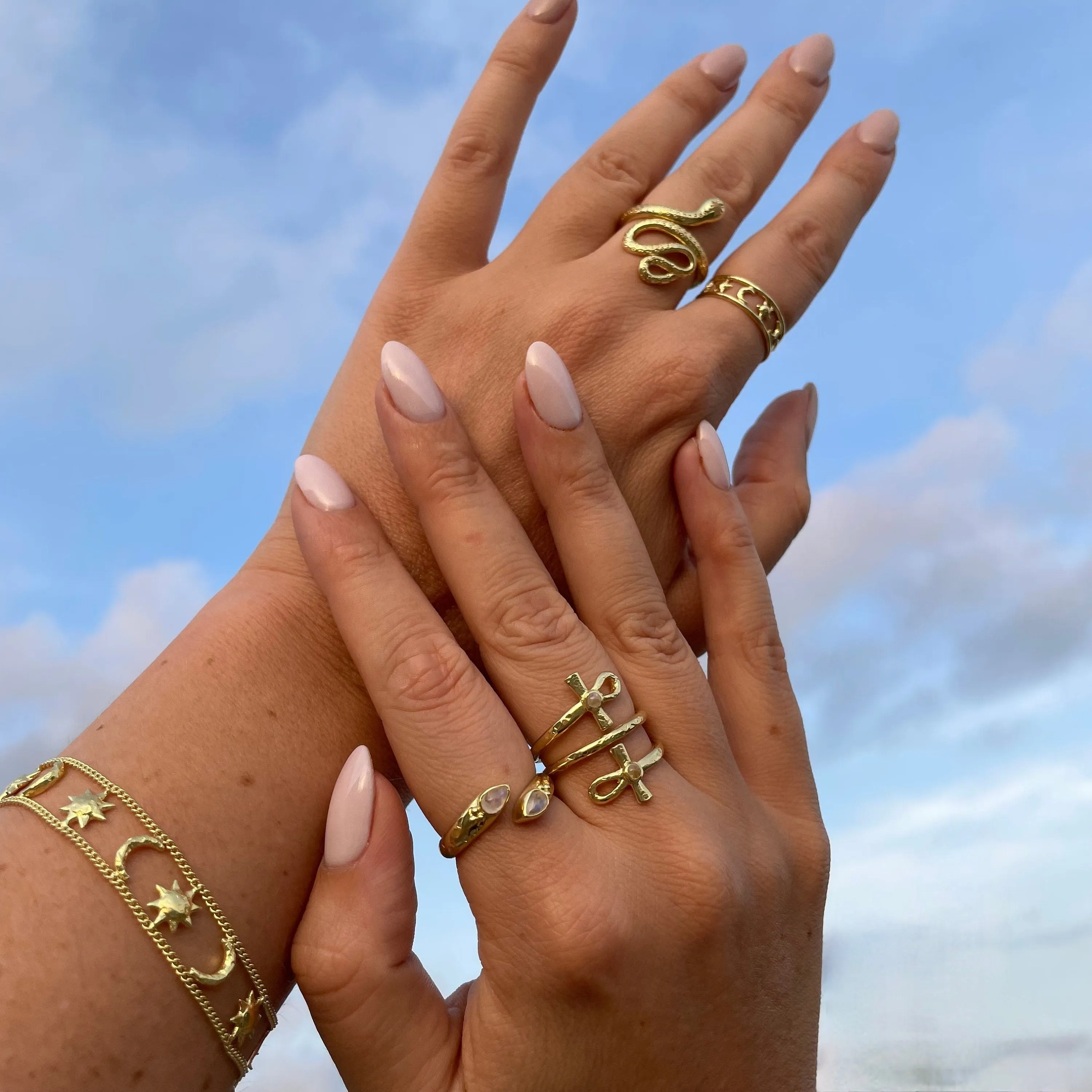 Ankh Gold Ring