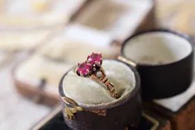 Antique Victorian 14K Ruby Ring