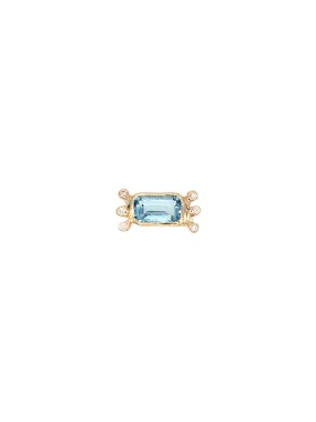 Aquamarine Flow Ring
