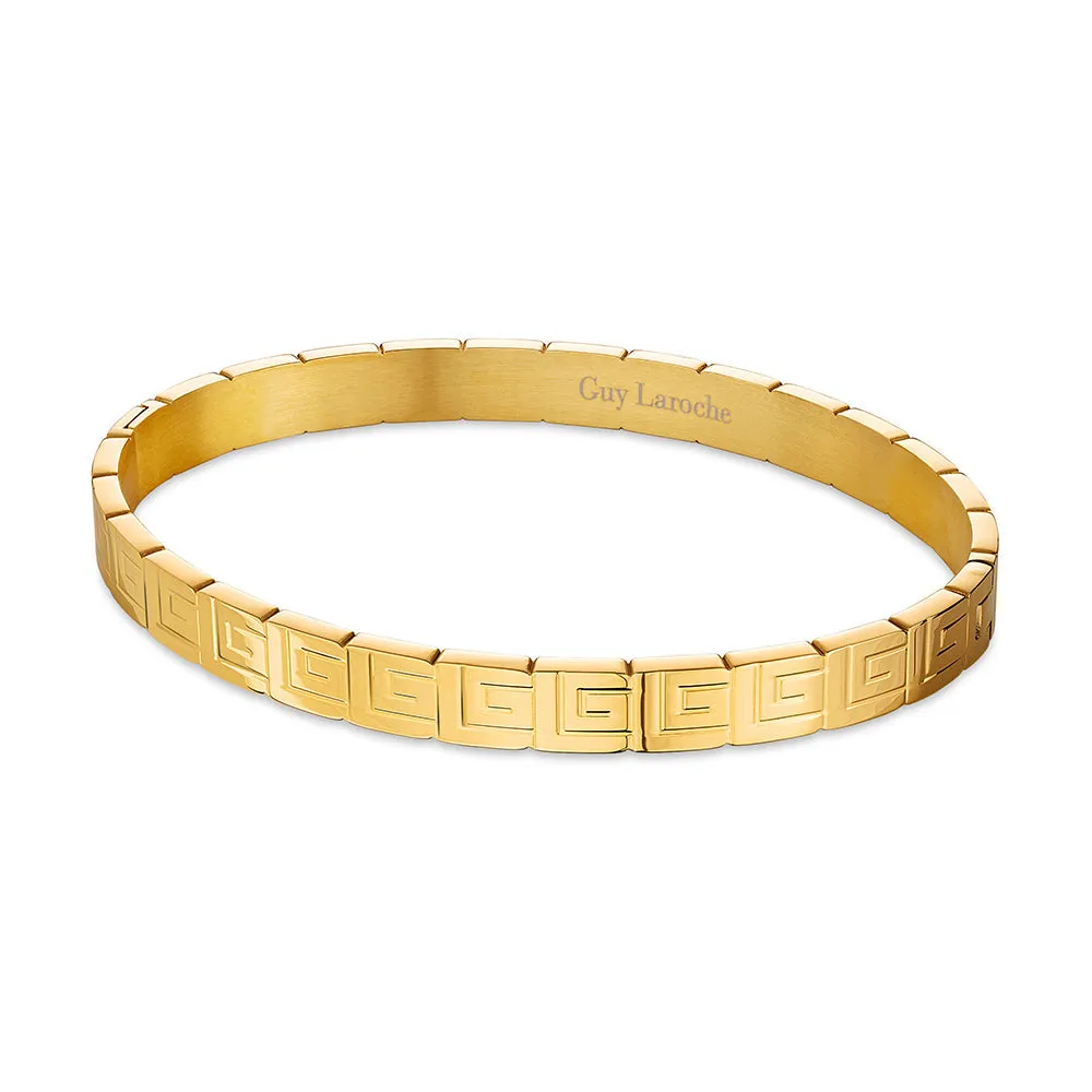 Audrey Gold Plated Bangle