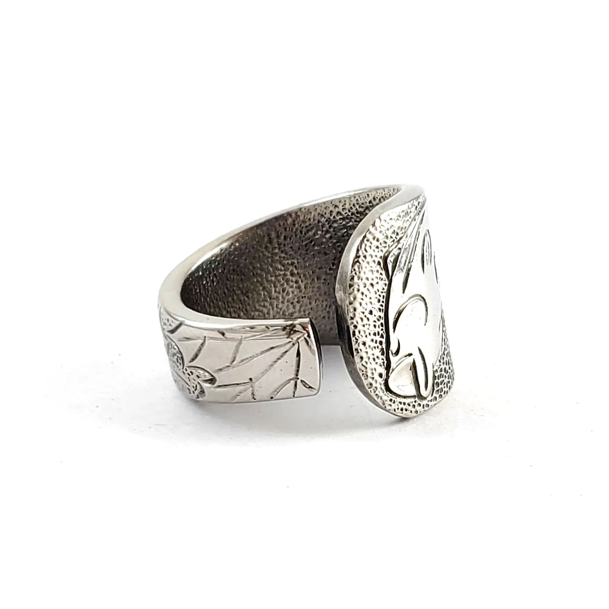 Bass Fish Stainless Steel Spoon Ring