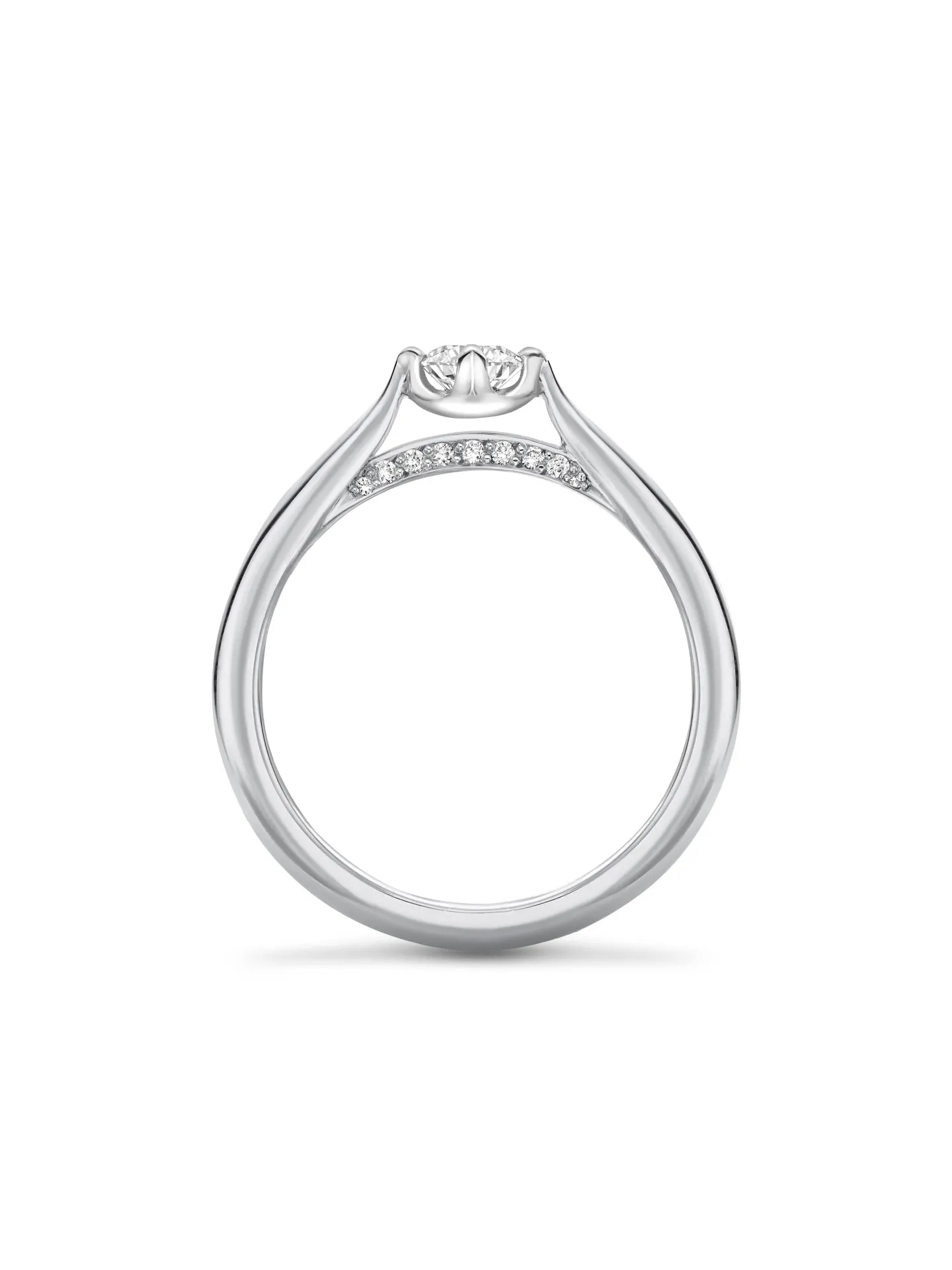 Boodles Brilliance Platinum Diamond Engagement Ring 0.25 carat