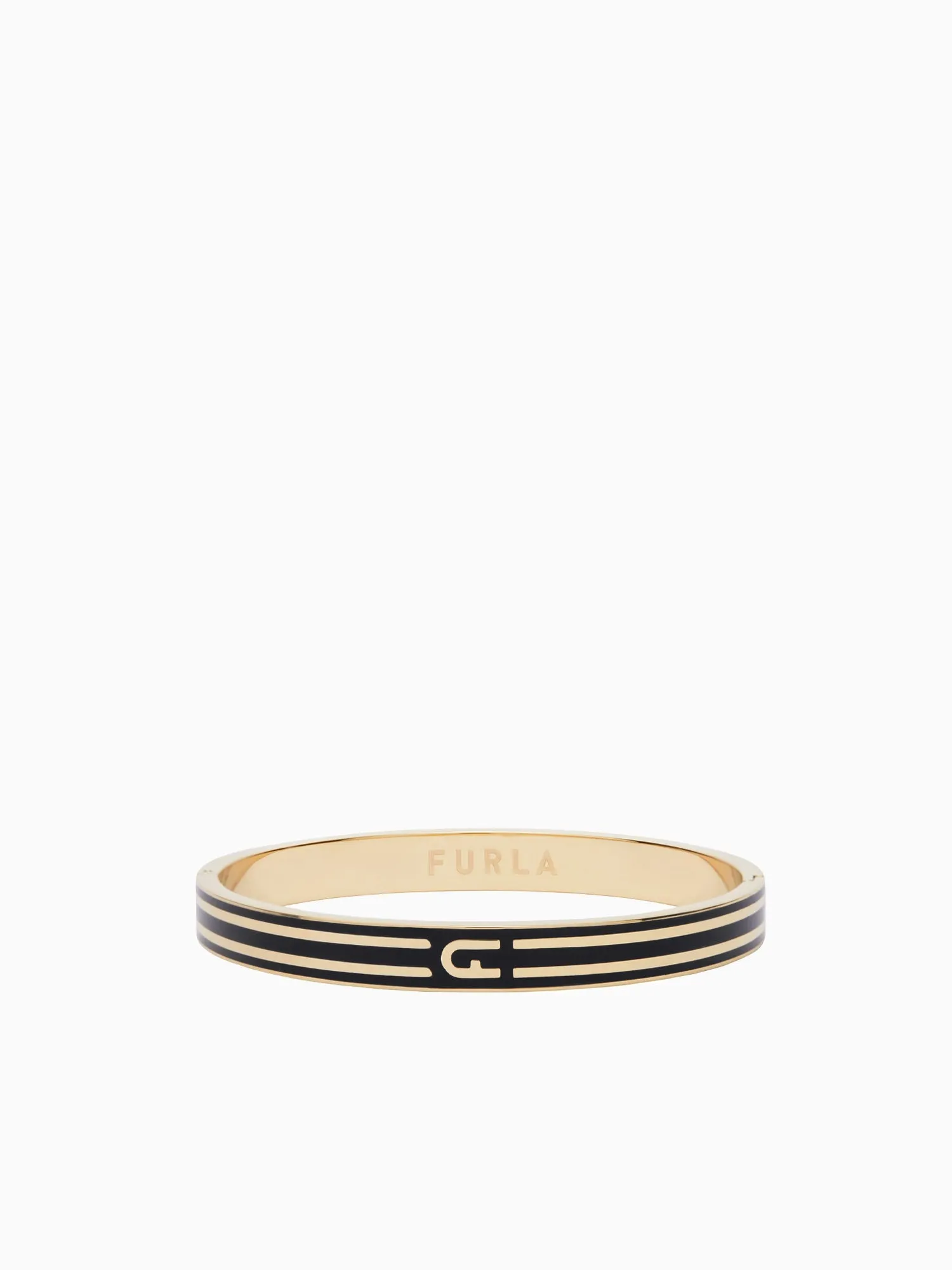 Bra Furla Arch Stripe Bangle Nero