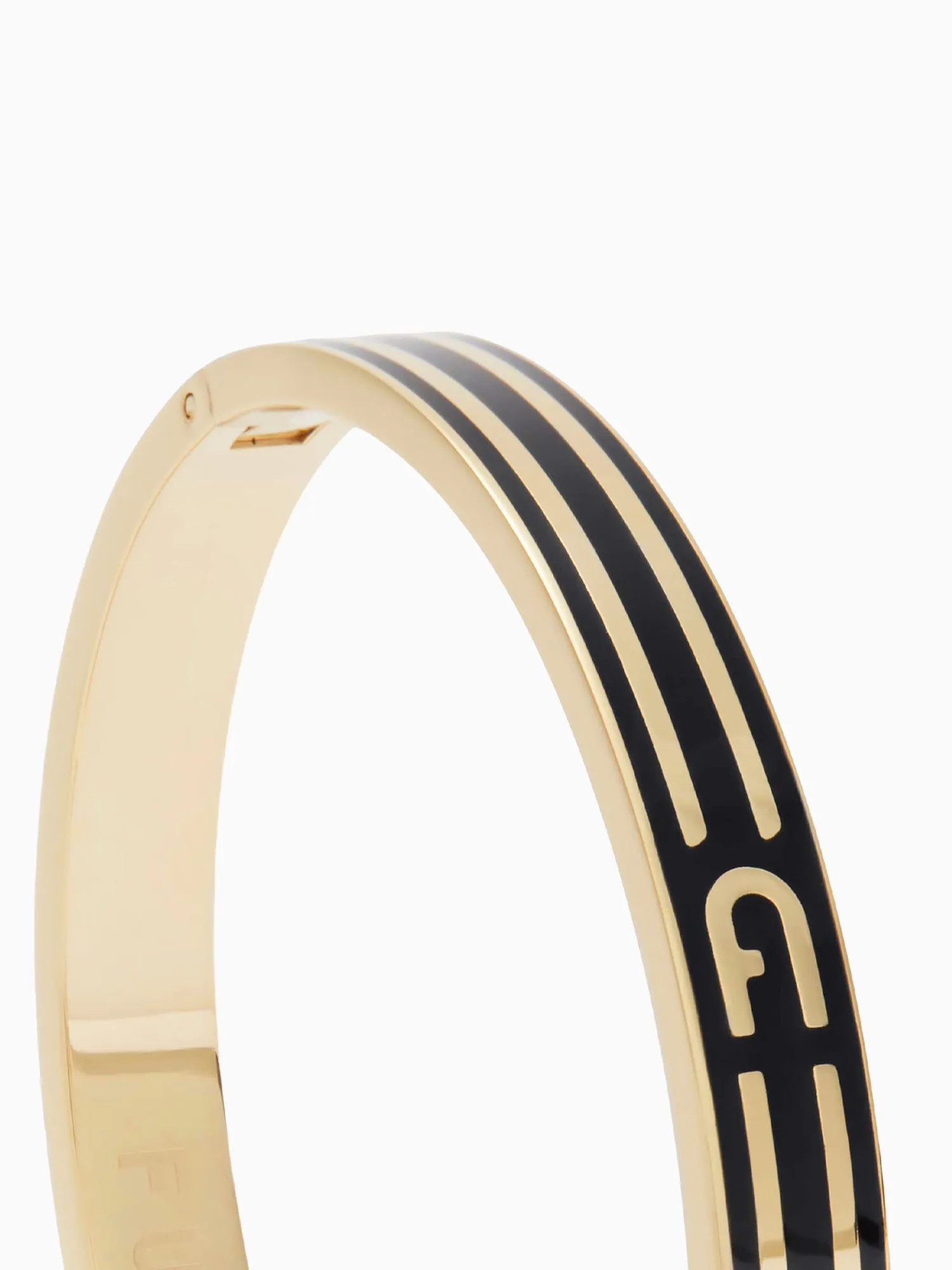 Bra Furla Arch Stripe Bangle Nero