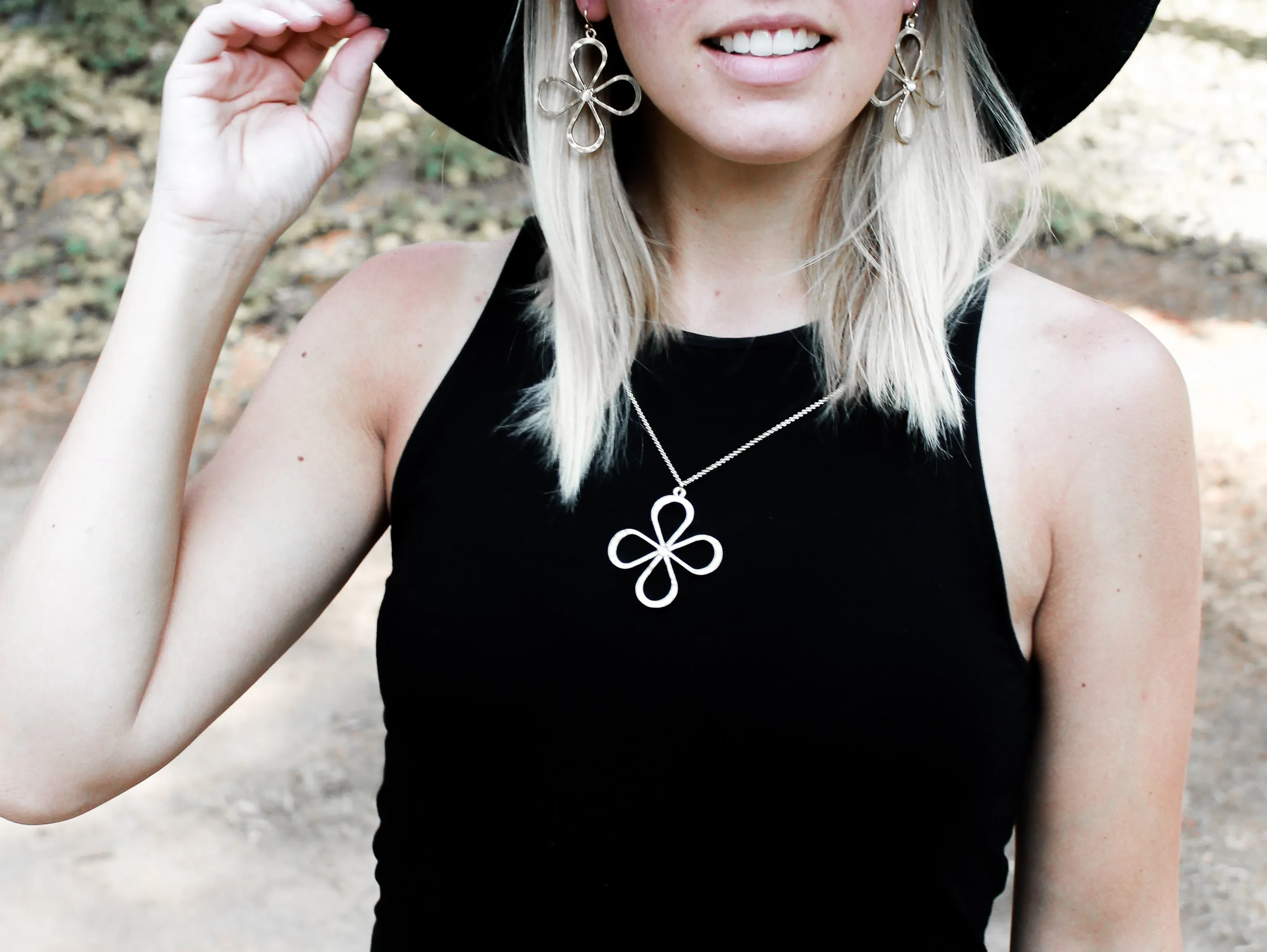 Brulee Flower Earrings