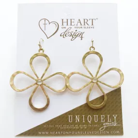Brulee Flower Earrings