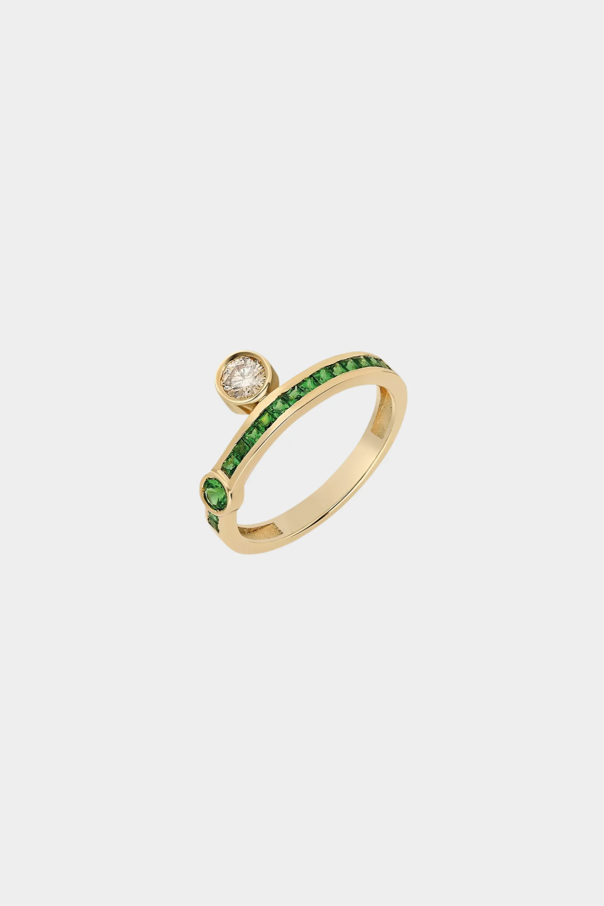 ¡Buenos Días! “Esperanza” Ring, Tsavorites