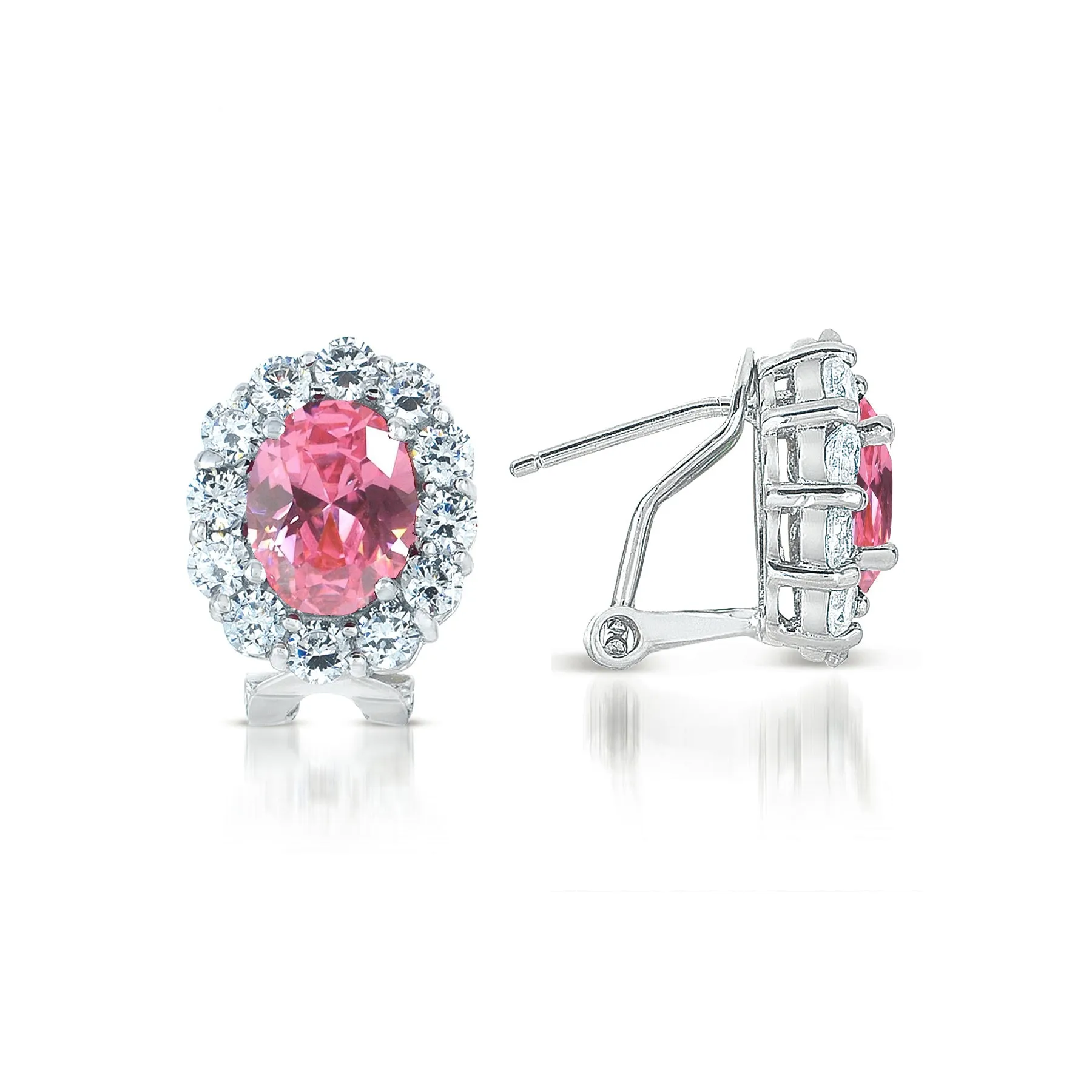 Cannes Bardot Malibu Pink Earrings