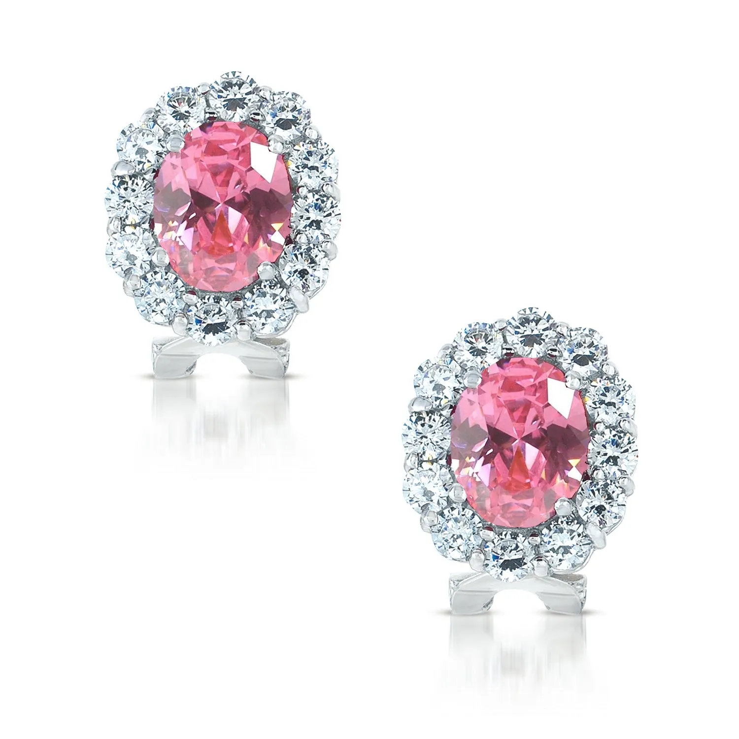 Cannes Bardot Malibu Pink Earrings