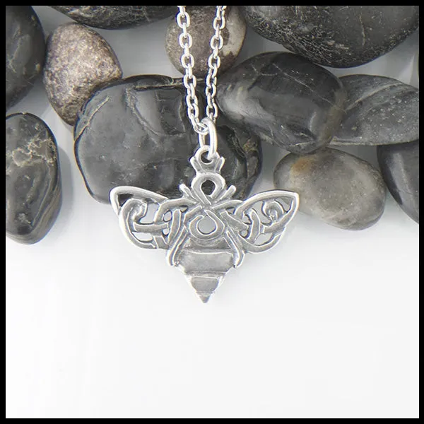 Celtic Bee Pendant