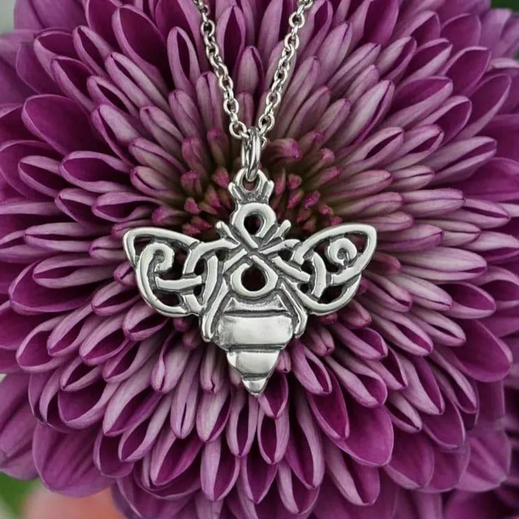 Celtic Bee Pendant