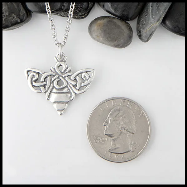 Celtic Bee Pendant
