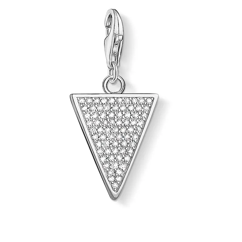 CHARM CLUB TRIANGLE PENDANT