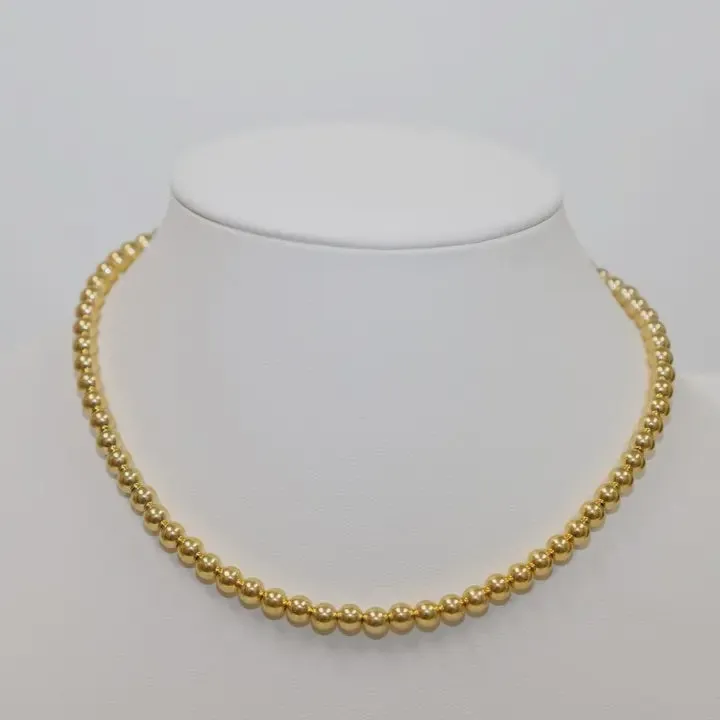 Choker 5mm Classic Ball Bead | 14K Gold Filled