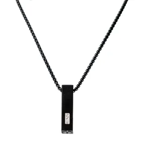 Chokore Embellished Rectangular Pendant with box chain