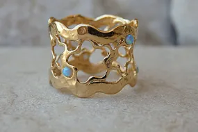 Chunky Opal Band Ring