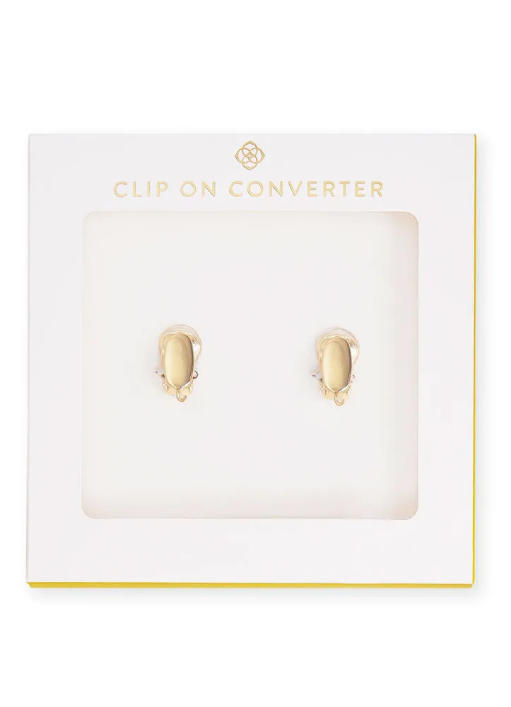 Clip ON Converter Gold by Kendra Scott