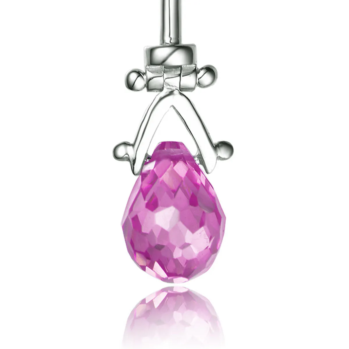 Constance Malibu Pink Teardrop Earrings