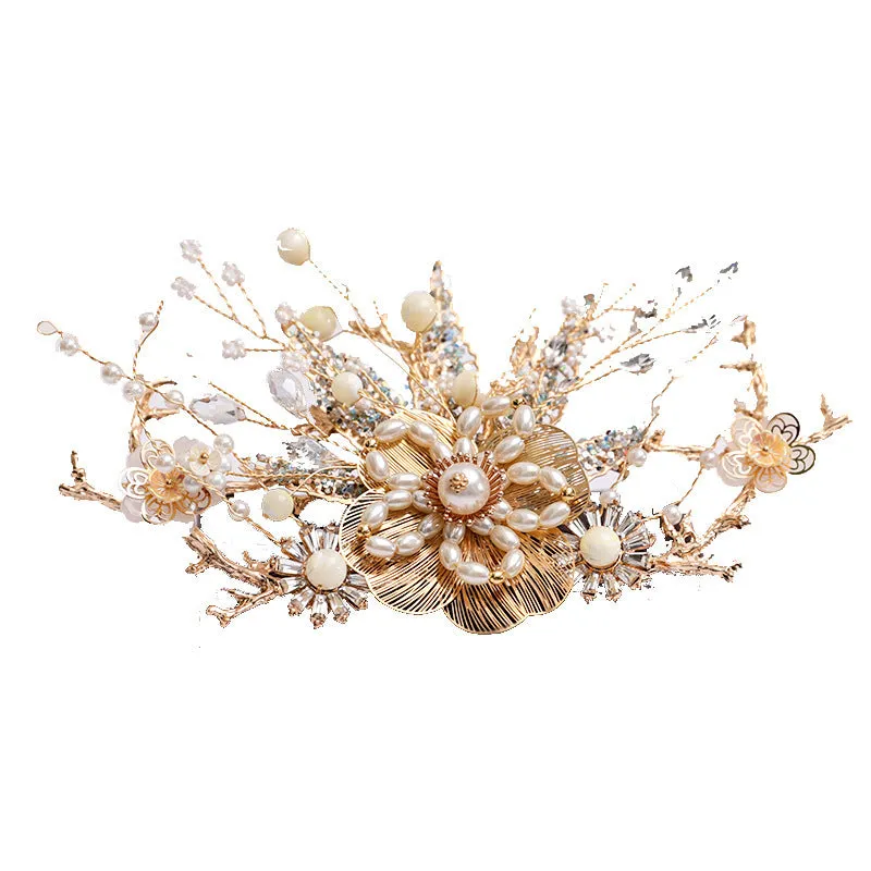 Costume Tassel Hairpin Full Set Of Maple Leaf Hairpin