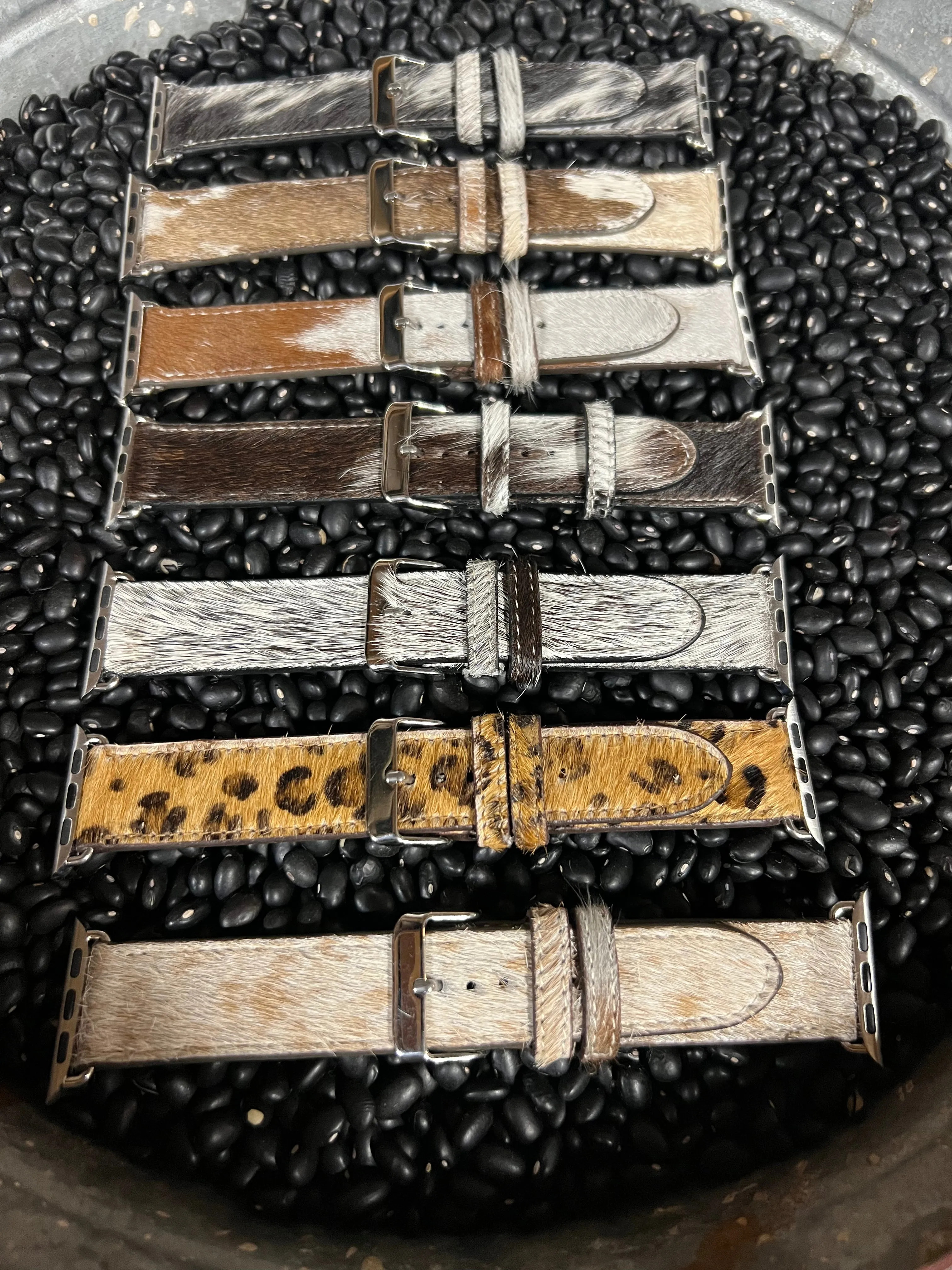 Cowhide & Leather Apple Watch Band