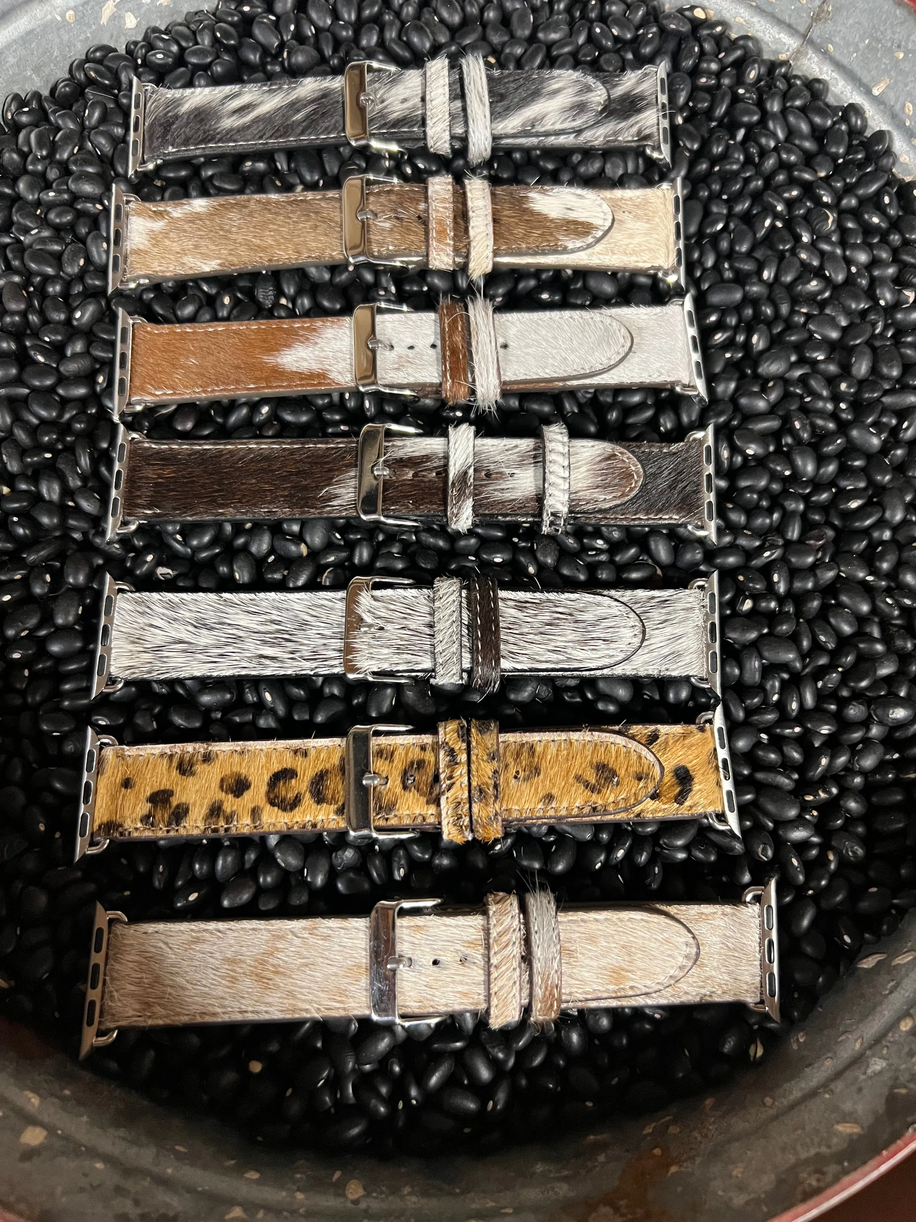 Cowhide & Leather Apple Watch Band