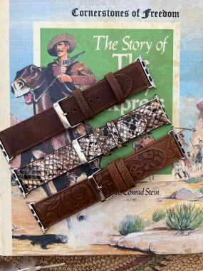 Cowhide & Leather Apple Watch Band