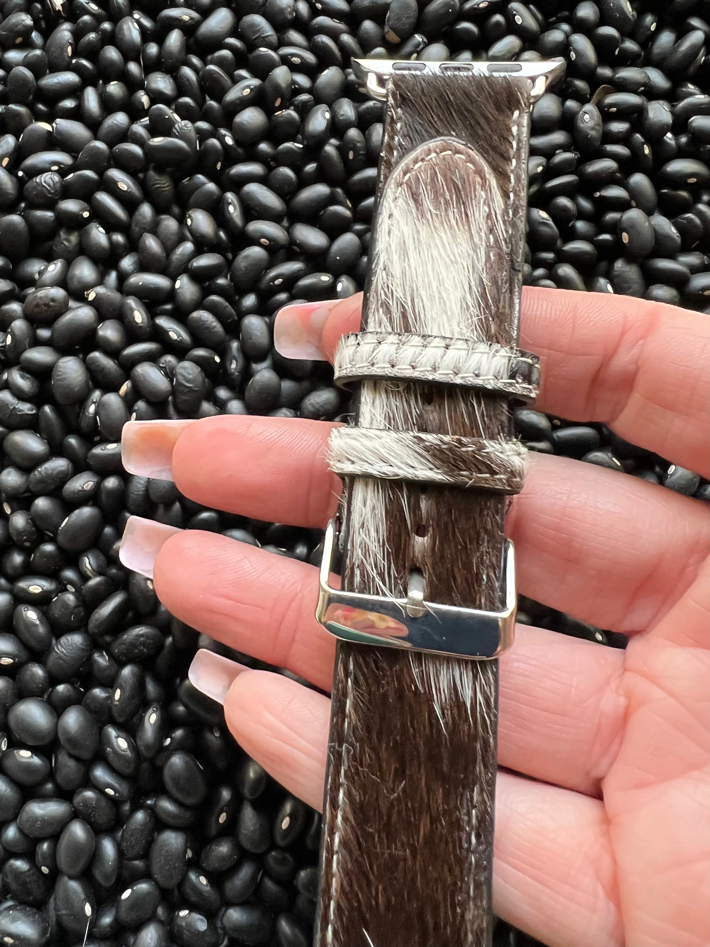 Cowhide & Leather Apple Watch Band
