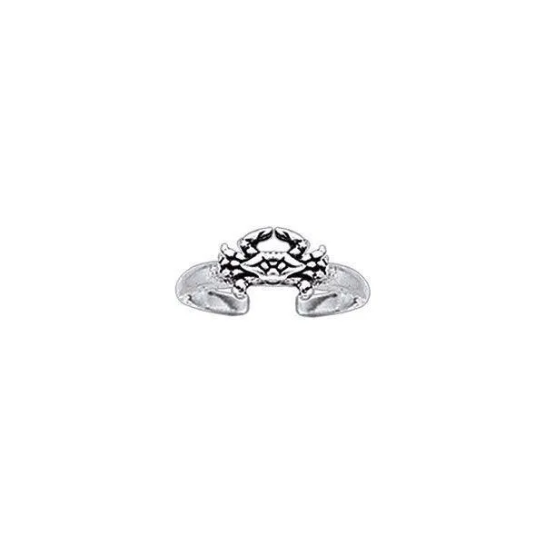 Crab Silver Toe Ring TR3722