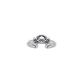 Crab Silver Toe Ring TR3722