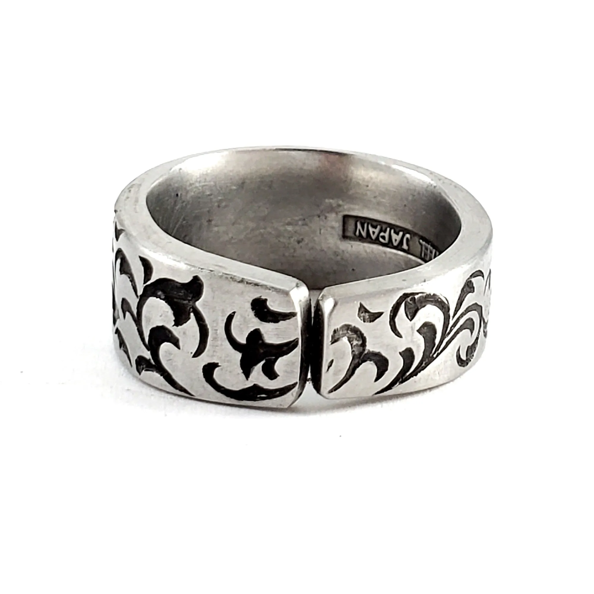 Damask Corsican Stainless Steel Spoon Ring