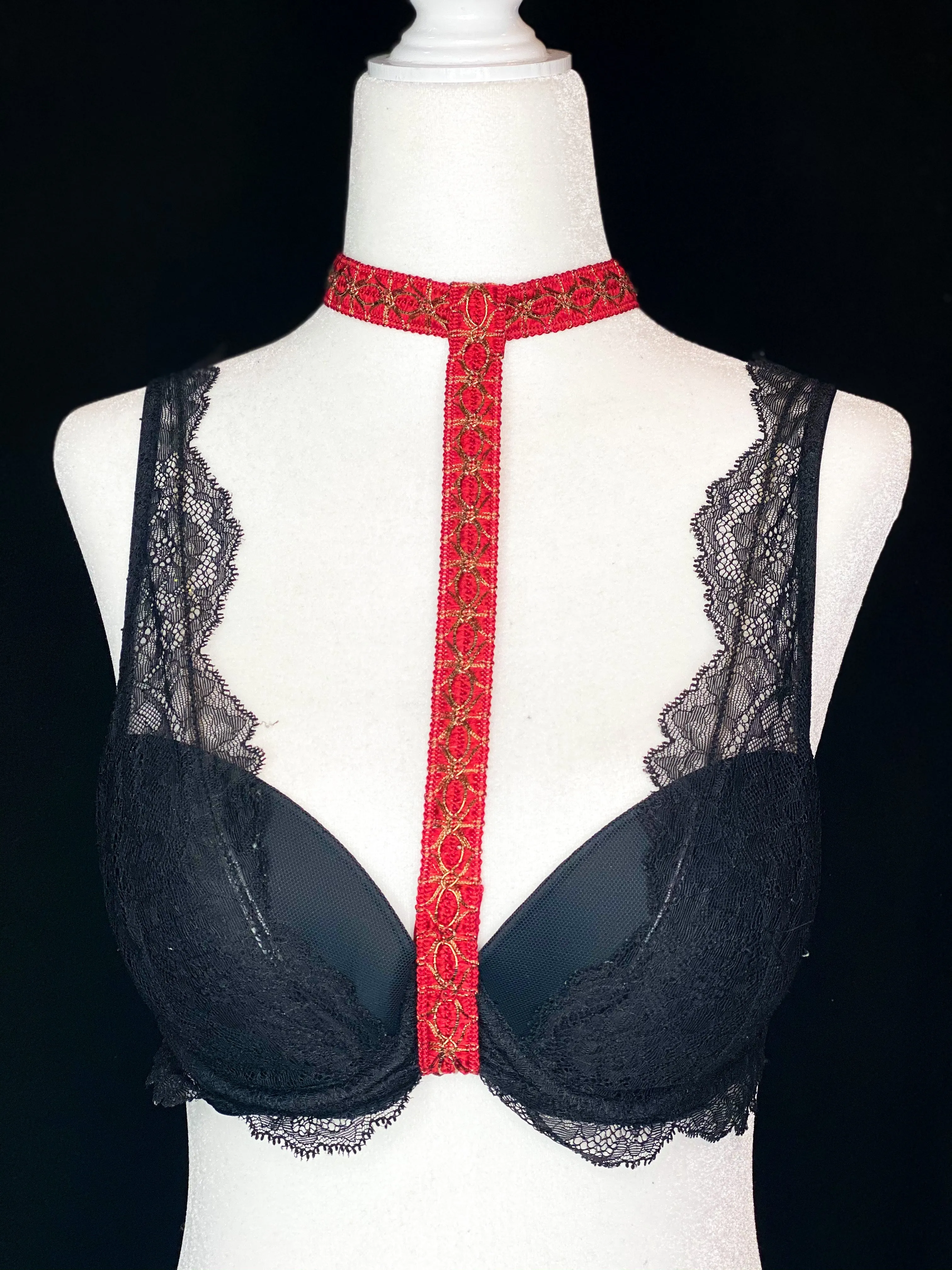 Detachable Bra Choker / Harness