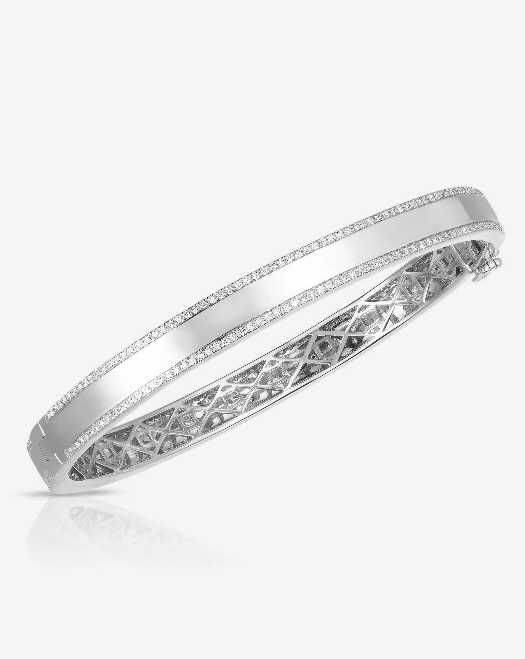 Diamond Border Bangle