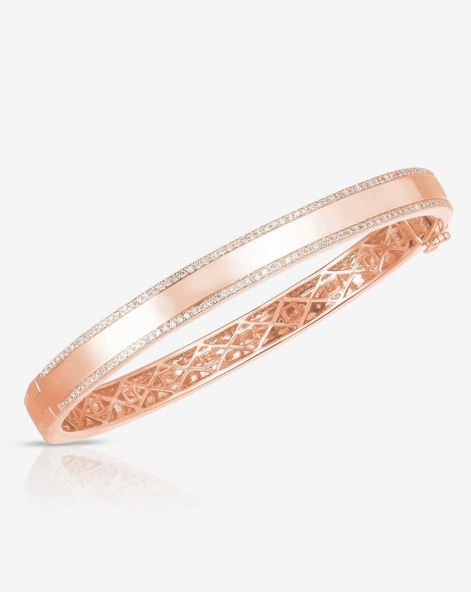Diamond Border Bangle