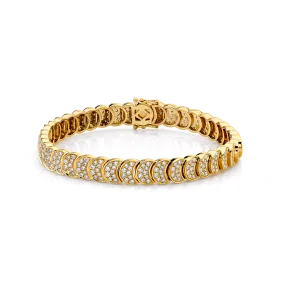DIAMOND LUNA BRACELET