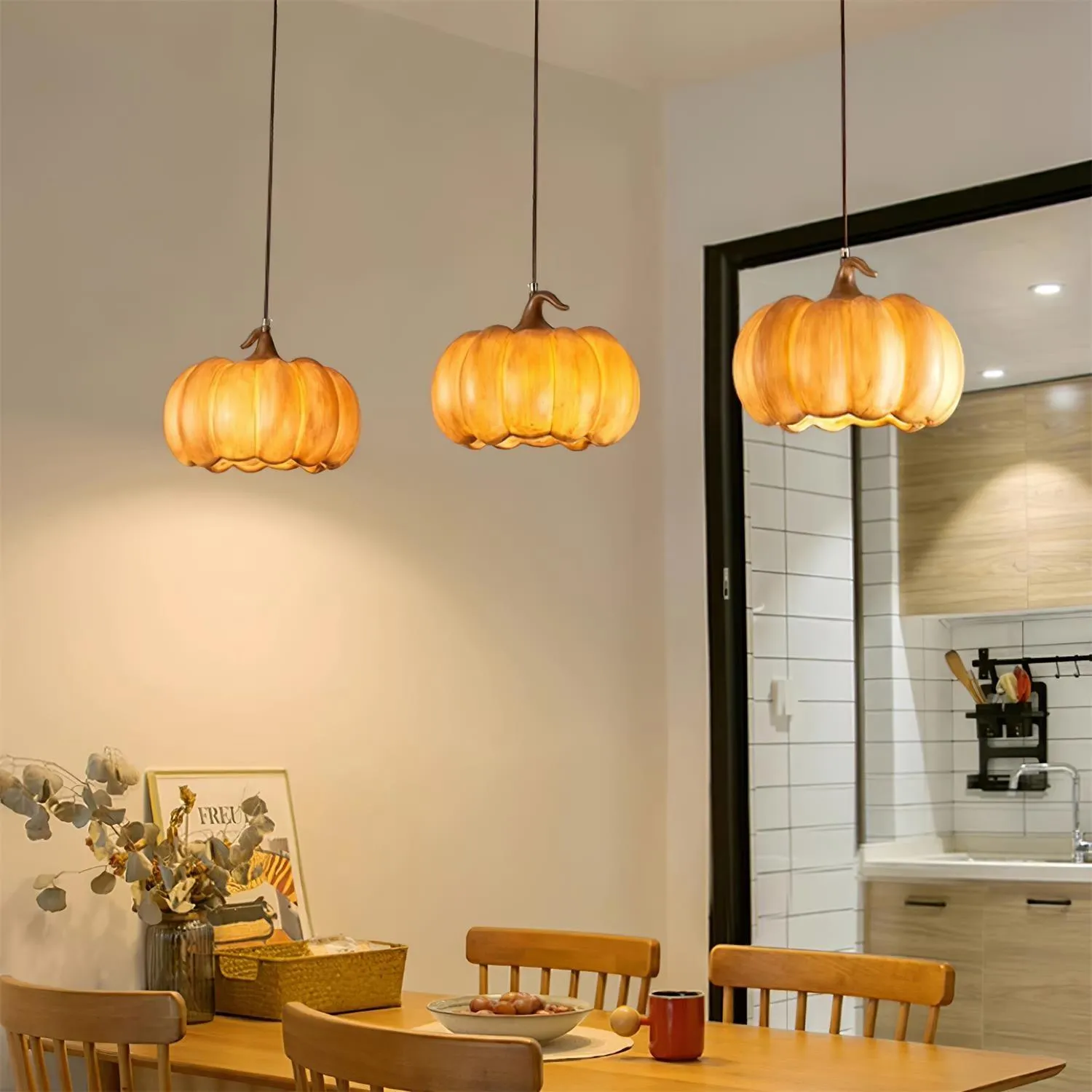 Duzy Pumpkin Pendant Lamp