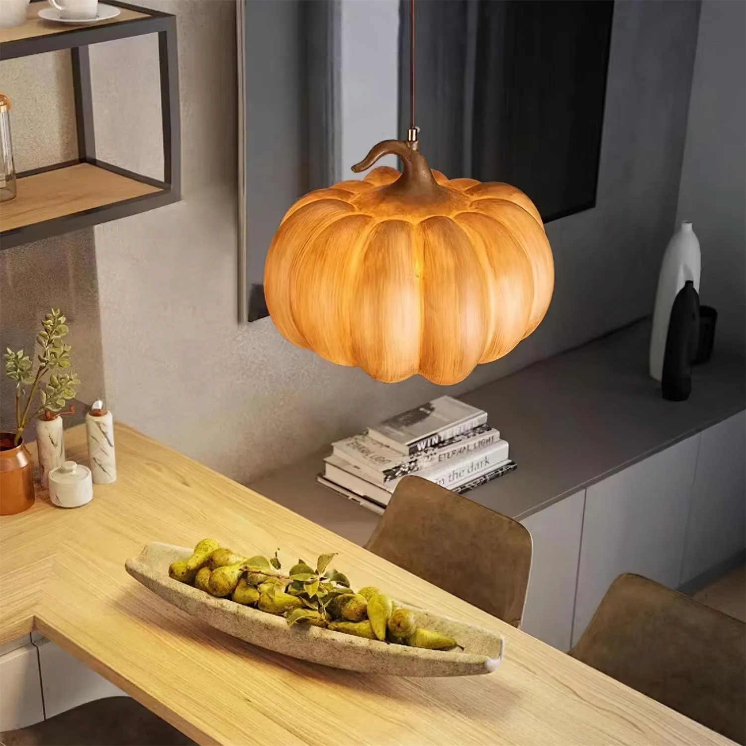 Duzy Pumpkin Pendant Lamp