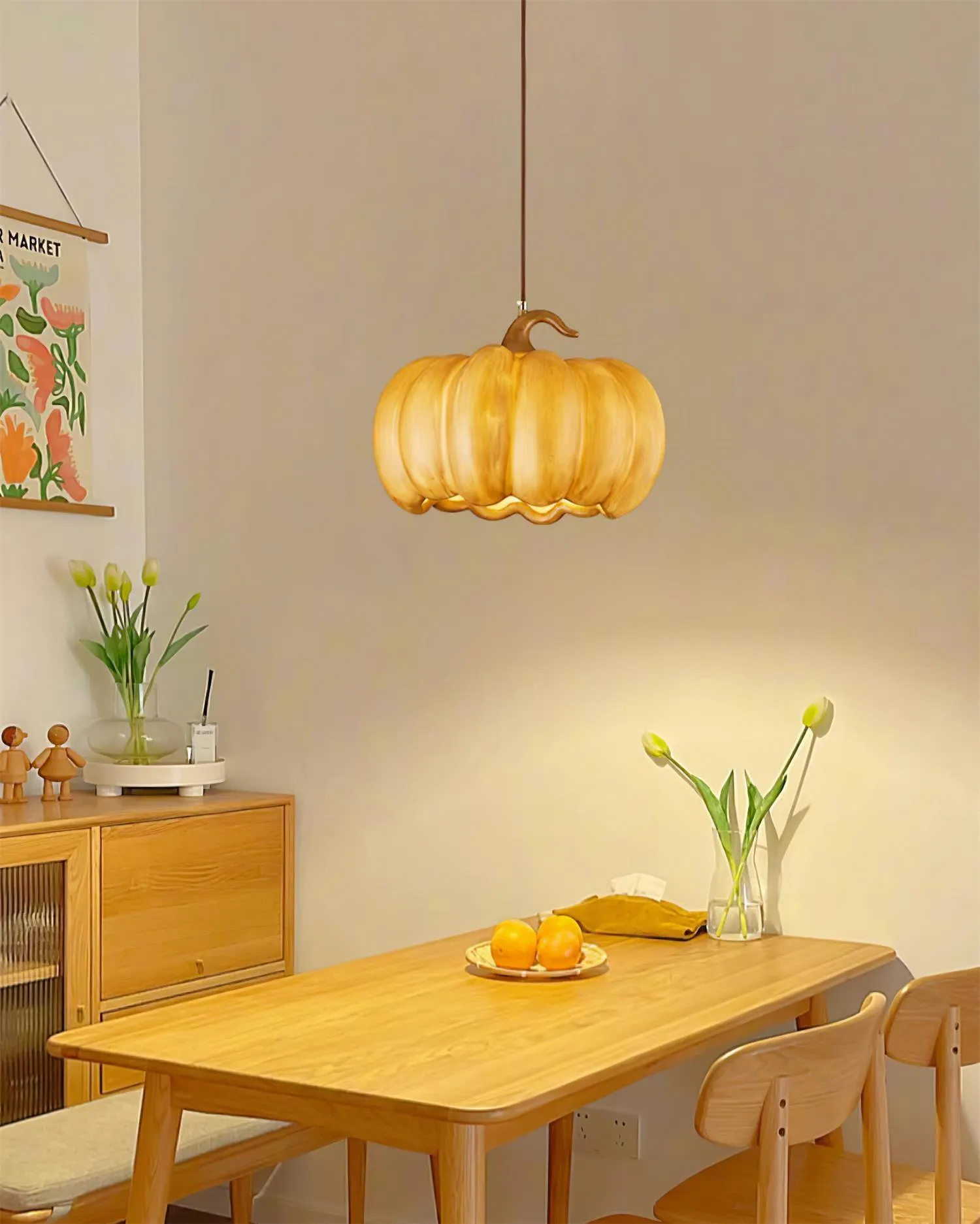 Duzy Pumpkin Pendant Lamp