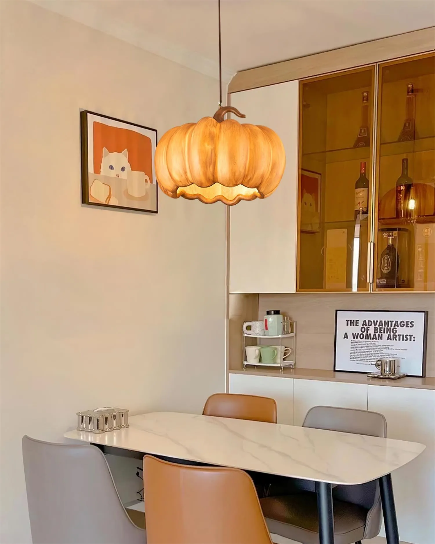 Duzy Pumpkin Pendant Lamp