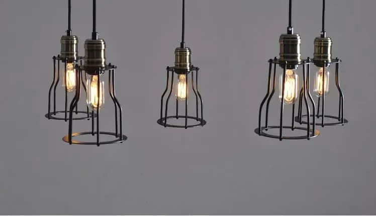 Ebba Hanging Cage Creative Lamp
