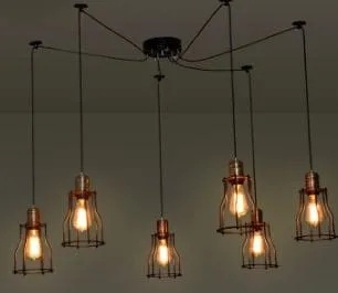 Ebba Hanging Cage Creative Lamp
