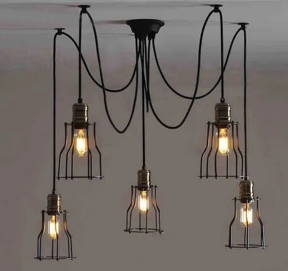 Ebba Hanging Cage Creative Lamp
