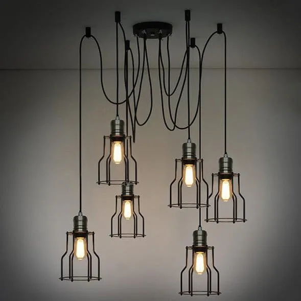 Ebba Hanging Cage Creative Lamp