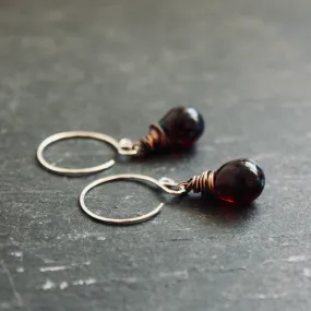 Elixir Drops Earrings in Dark Ambrosia